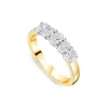 Born 18ct Yellow Gold 5 Stone 1ct Lab Grown Diamond Ring