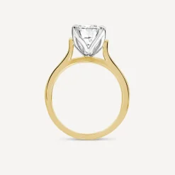 Born 18ct Yellow Gold 2.00ct Lab Grown Round Solitaire Diamond Ring