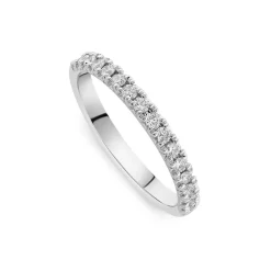 Born Platinum 0.30ct Claw Set Diamond Wedding Ring