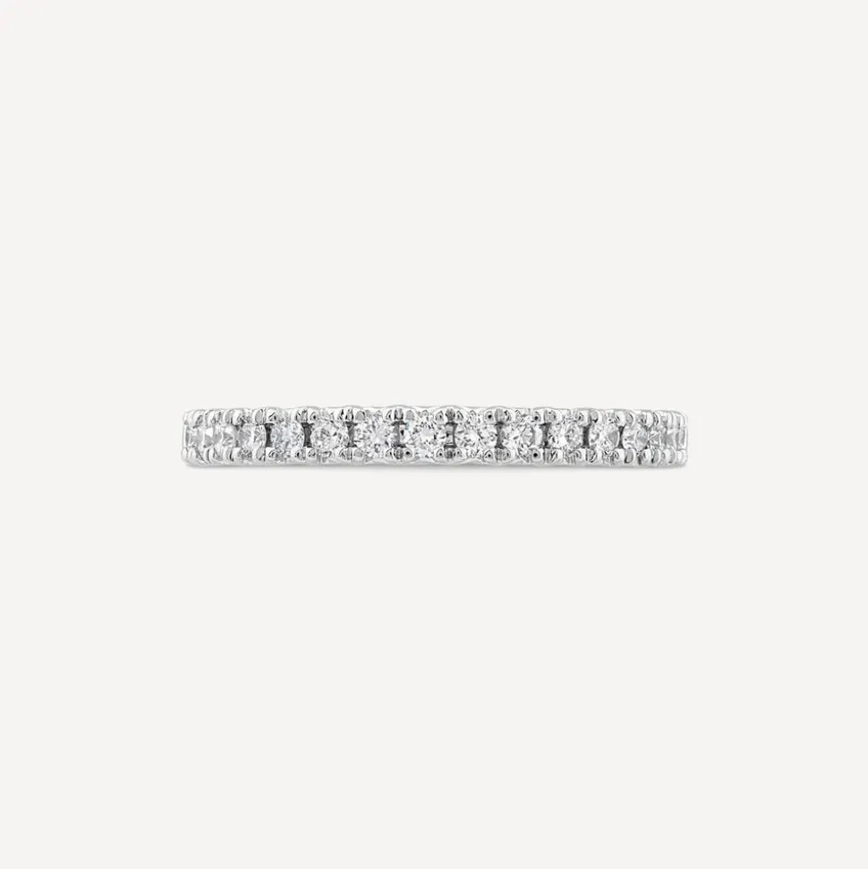 Born Platinum 0.30ct Claw Set Diamond Wedding Ring