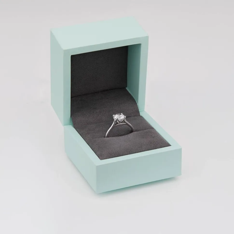 Born Platinum Lab Grown 1.20ct Round Brilliant Diamond Ring