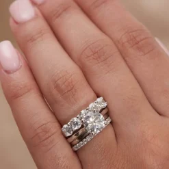 Born Platinum Lab Grown 2ct Round Solitaire Diamond Ring