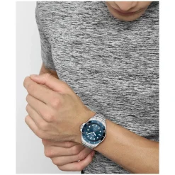 BOSS Ace 43mm Quartz Blue Dial Steel Case Bracelet Watch