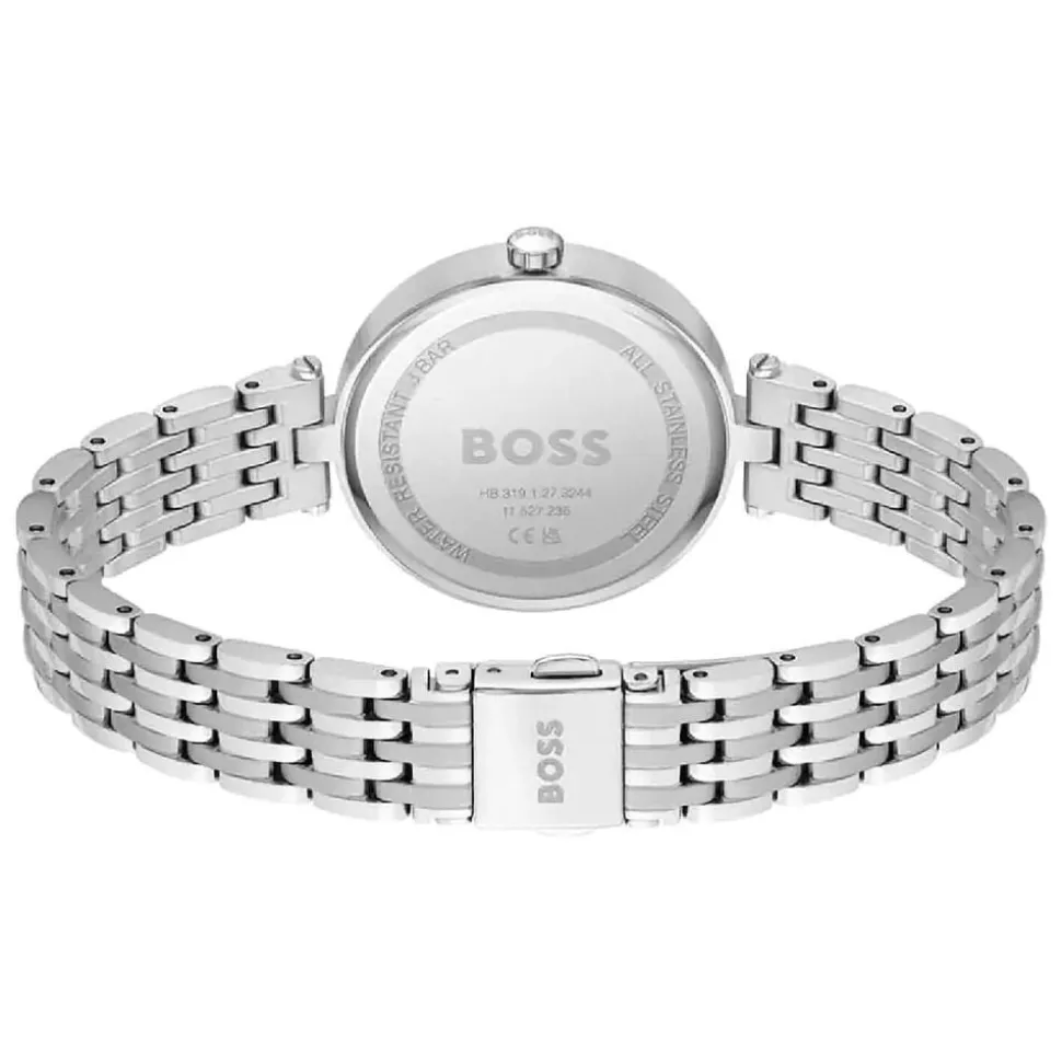 BOSS Essena 32mm Silver Dial Stainless Steel & Bracelet Ladies' Watch