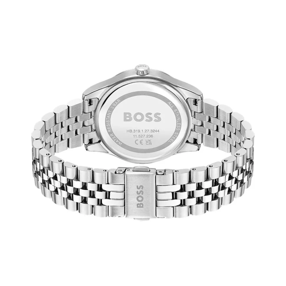BOSS Graceful 36mm Purple Dial Steel Bracelet Watch