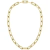 BOSS Halia Yellow Gold Stainless Steel Chain Link Necklace