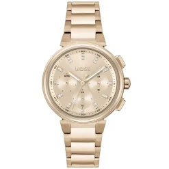 BOSS One 38mm Rose Dial Rose Gold IP Case Watch