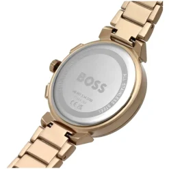 BOSS One 38mm Rose Dial Rose Gold IP Case Watch