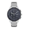 BOSS Peak 2.0 Chronograph 45mm Blue Matte Dial Steel Bracelet Watch