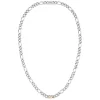 BOSS Rian Two Tone Branded Link Necklace