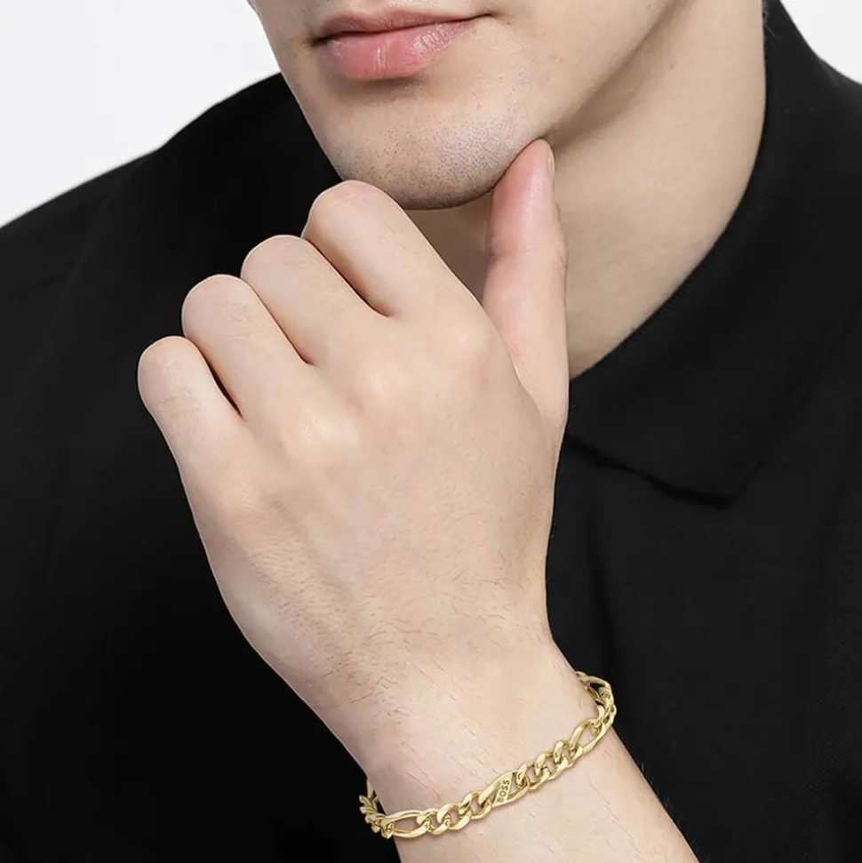 BOSS Rian Yellow Gold Plated Bracelet