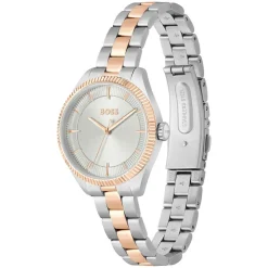 BOSS Sage 32mm Silver 3 Hands Dial Two Tone Bracelet Watch