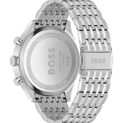 BOSS Sport Lux 45mm Black Dial Chrono Steel Case Watch