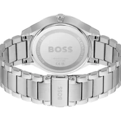 BOSS Tyler 43mm Blue Dial Multifunction Steel Case Watch