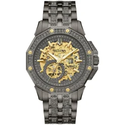 Bulova Crystal Octava Automatic Mens Watch