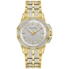 Bulova Crystal Octava 34mm Crystal Dial & Bracelet Yellow Gold Watch