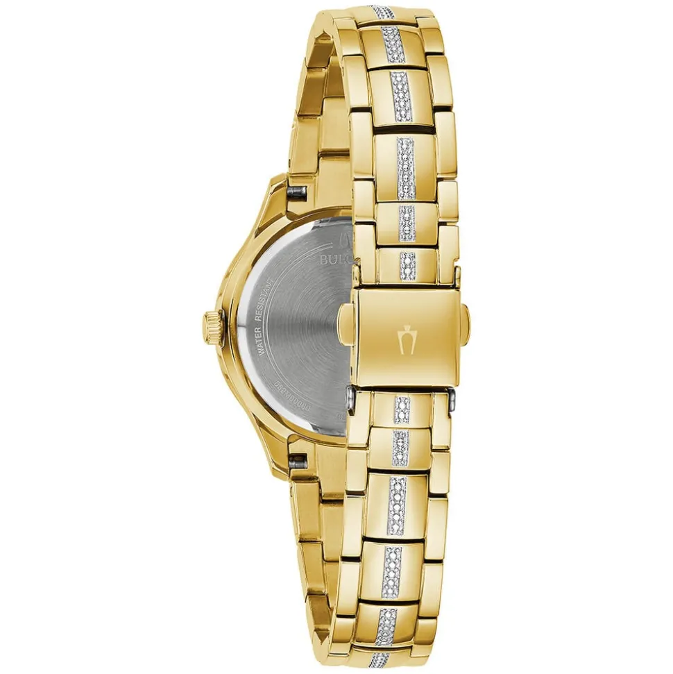 Bulova Crystal Phantom 31mm Pearlised Dial Bracelet Watch