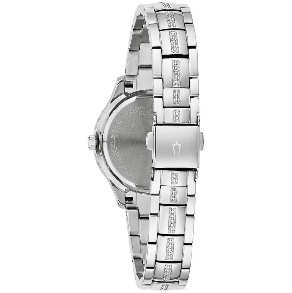 Bulova Crystal Phantom 31mm Pearlised Dial Bracelet Watch