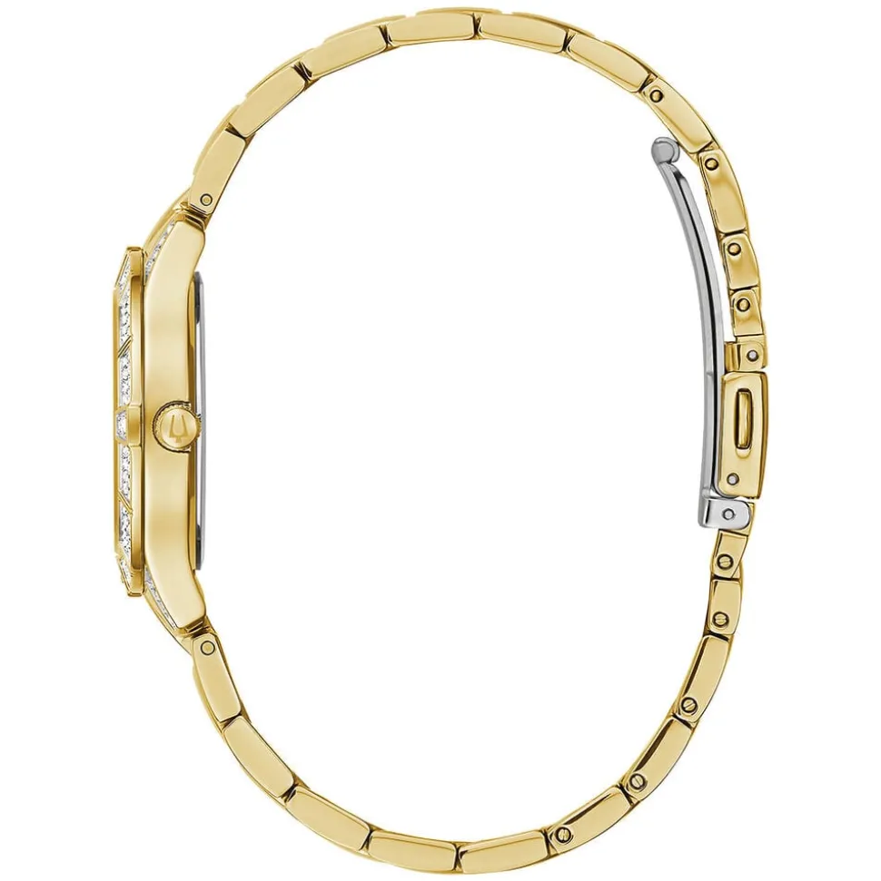 Bulova Crystal Phantom 31mm Pearlised Dial Bracelet Watch