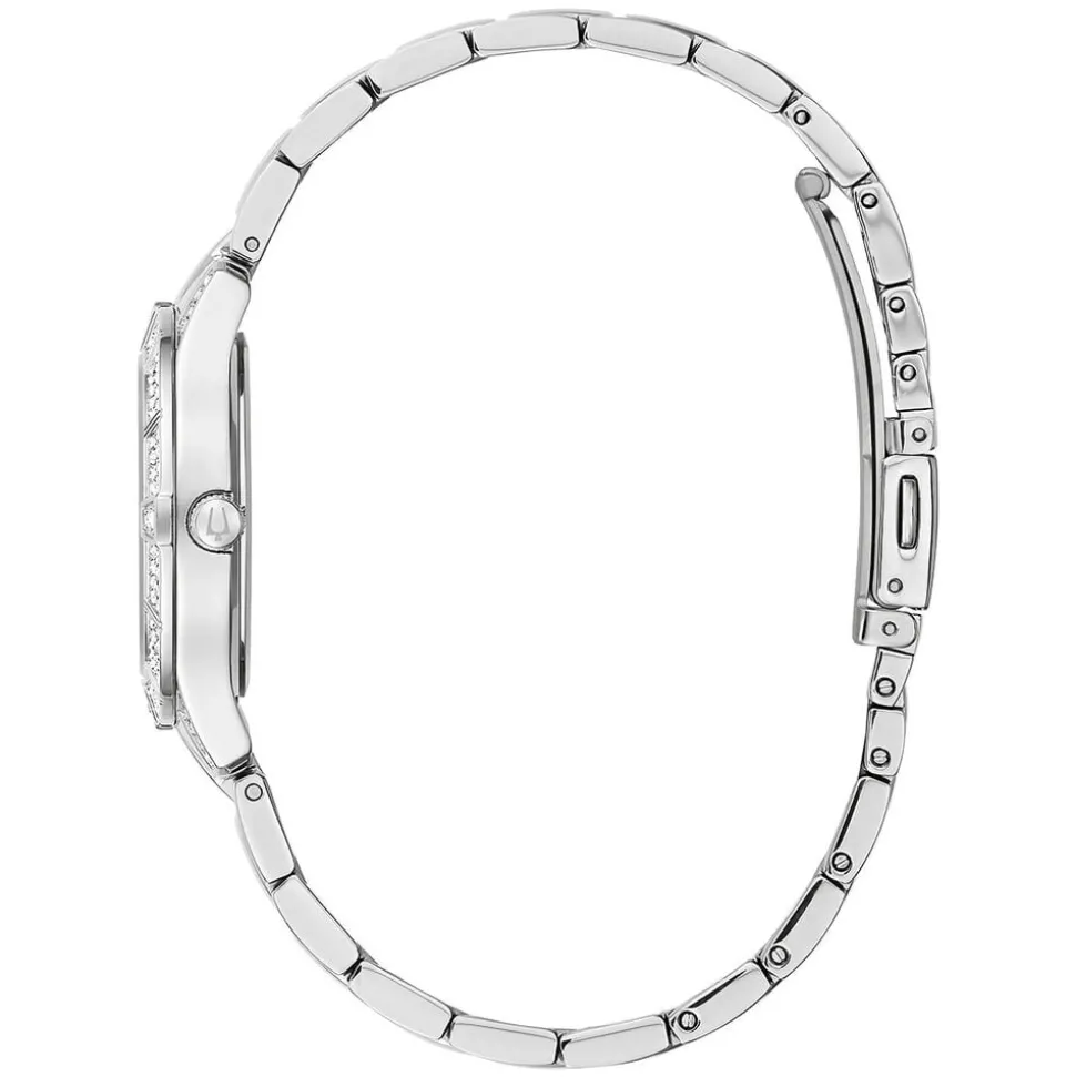 Bulova Crystal Phantom 31mm Pearlised Dial Bracelet Watch