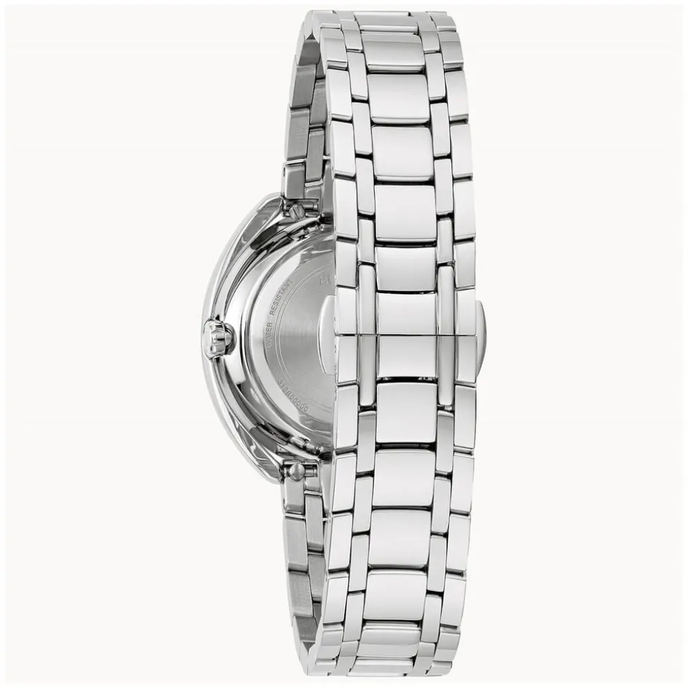 Bulova Duality 34mm Blue Diamond Dot Dial Strap Box Set Watch