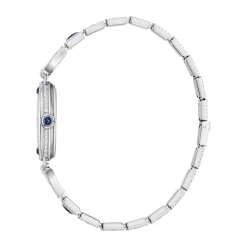 Bulova Heritage Miss America Limited Edition 18.3mm Silver Dial Blue Hands Steel Bracelet Watch