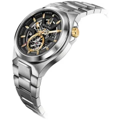 Bulova Maquina Skeleton Stainless Steel 46mm Men's Watch