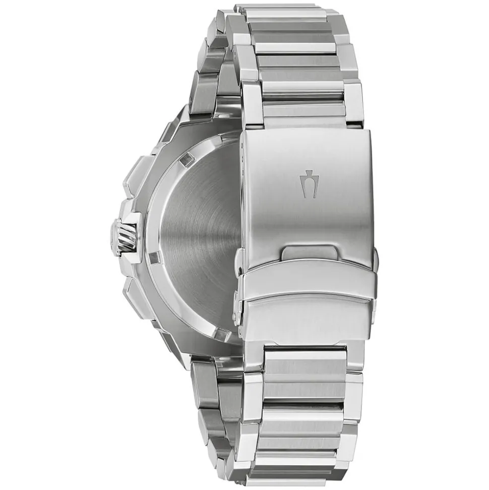 Bulova Precisionist X Chronograph 45mm Blue Dial Bracelet Watch