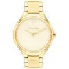 Calvin Klein Delight 38mm Gold Dial Gold Tone Stainless Steel Bracelet Watch