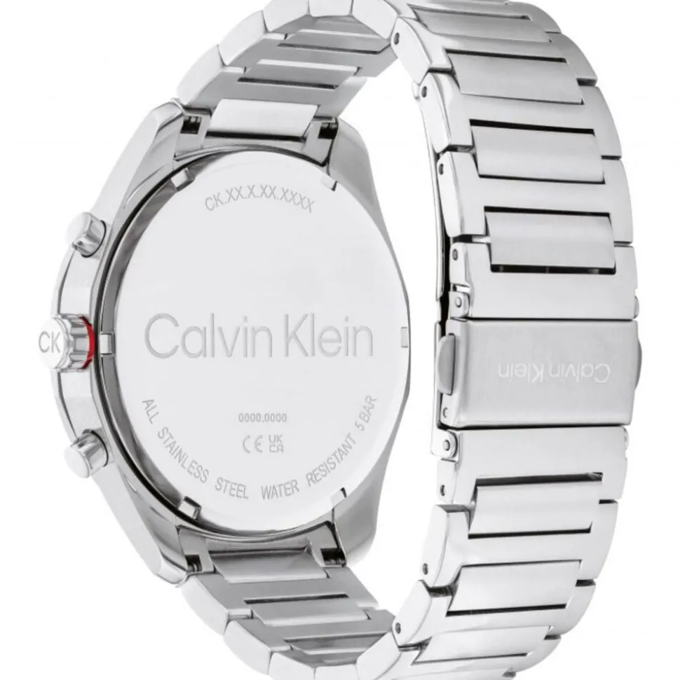 Calvin Klein 45mm Grey Dial Stainless Steel Bracelet Watch