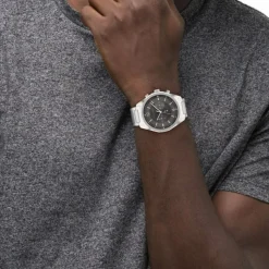 Calvin Klein 45mm Grey Dial Stainless Steel Bracelet Watch