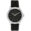 Calvin Klein Reset 42mm Black Dial Steel Case Black Rubber Strap Watch
