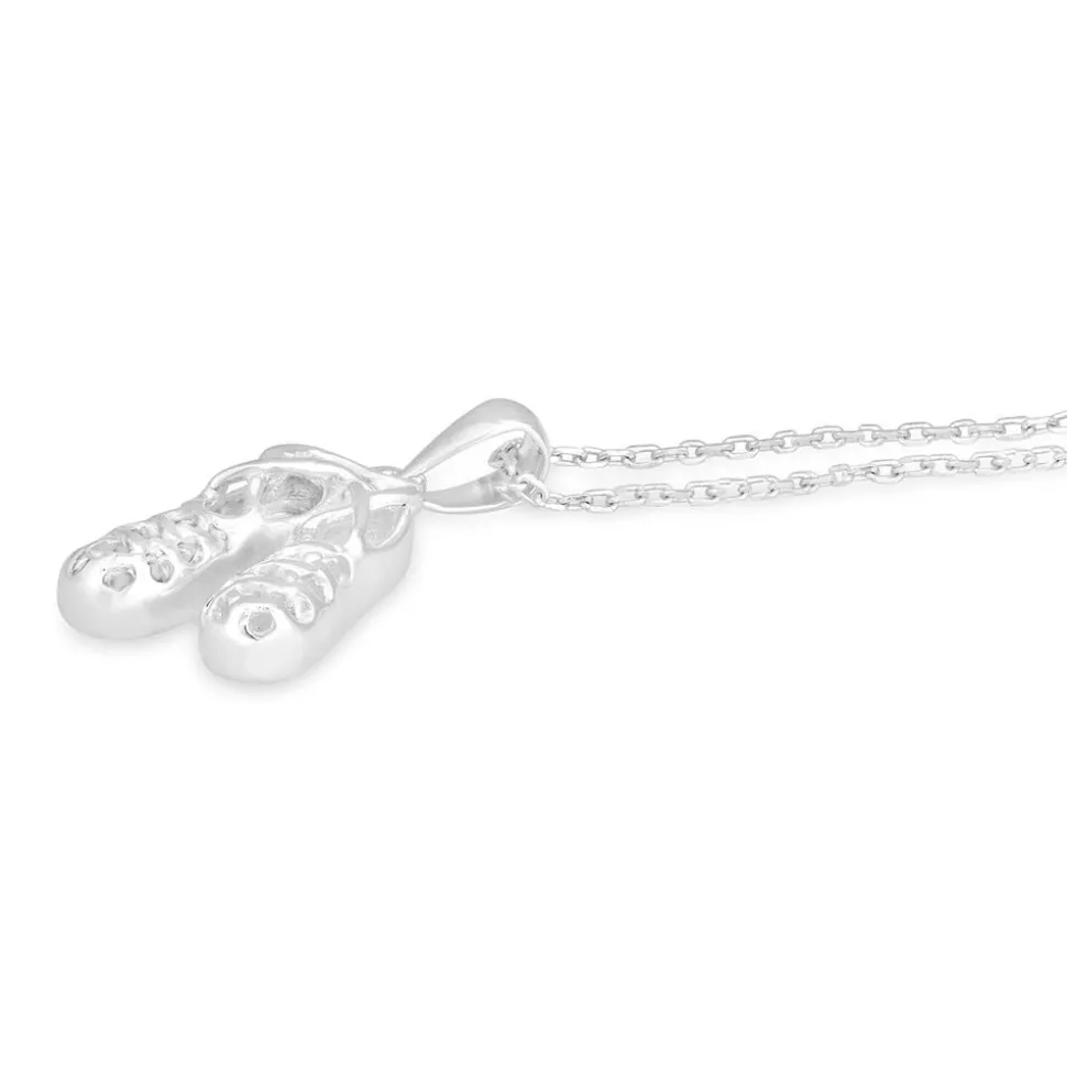 Celtic Sterling Silver Irish Dancing Shoes Pendant