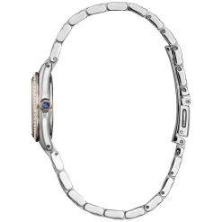Citizen Crystal 26mm Black Dial Two-Toned Steel Bracelet