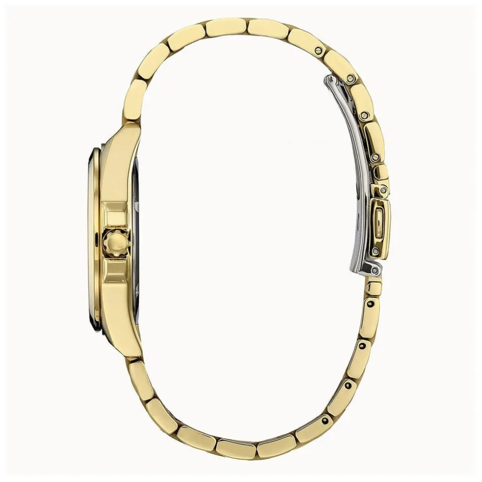 Citizen Eco Drive Peyten 33mm Gold - Yellow Dial Bracelet Watch