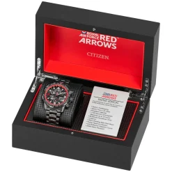 Citizen Eco Drive Red Arrows Limited Edition 45mm Skyhawk Steel Case Bracelet Watch