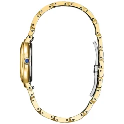 Citizen Eco-Drive L Arcly 31mm MOP Dial Gold-Toned Steel Bracelet Watch