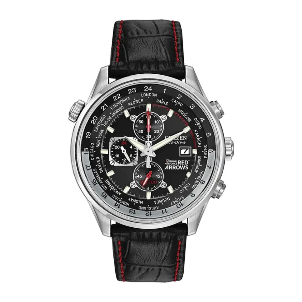Citizen Eco-Drive Red Arrows men's stainless steel bracelet watch