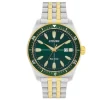 Citizen Eco-Drive Vintage 45mm Green Dial Two Tone Bracelet