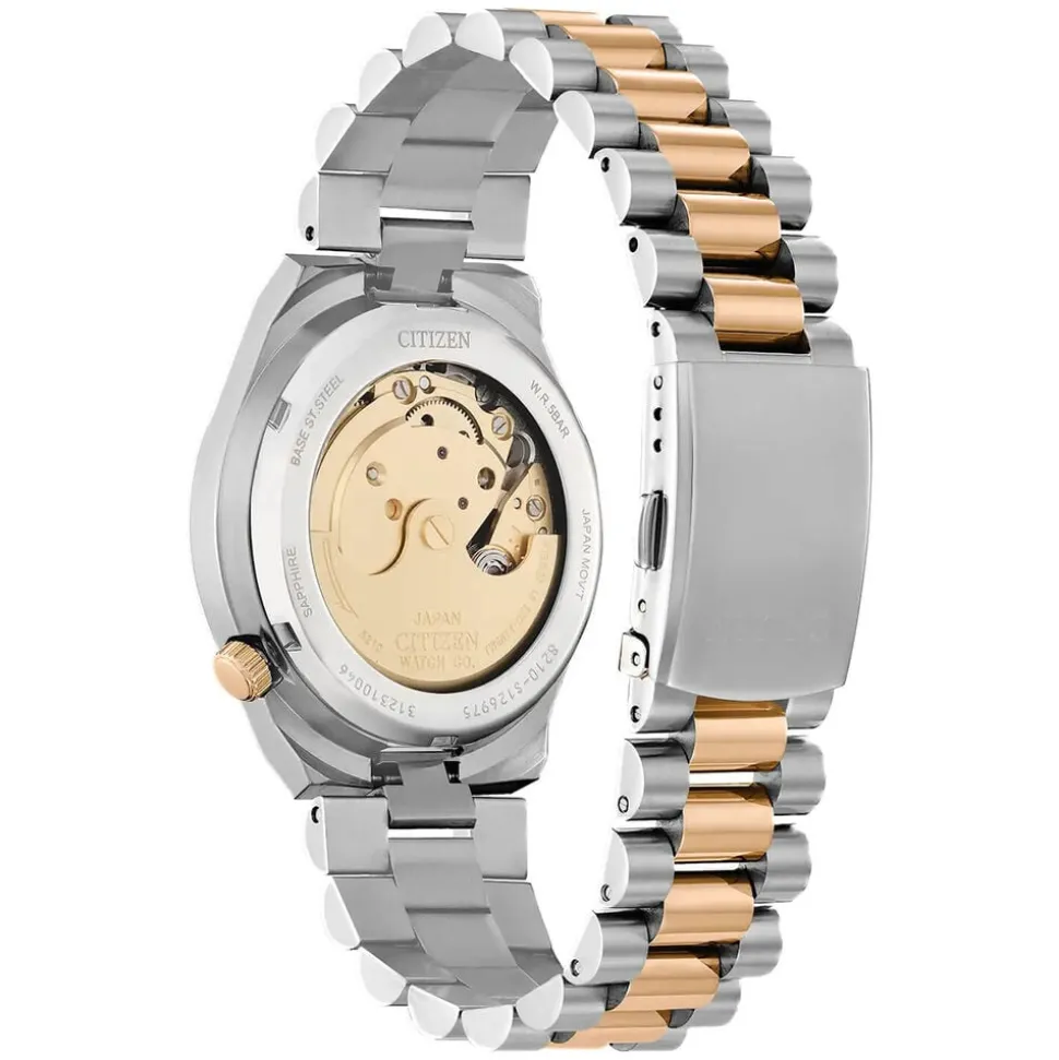 Citizen Tsuyosa 40mm Grey Dial Two-Tone Steel Bracelet Watch
