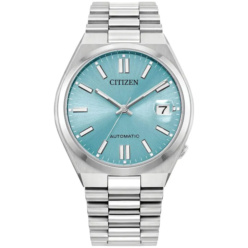 Citizen Tsuyosa 37mm Ice Blue Dial Steel Case Bracelet Watch