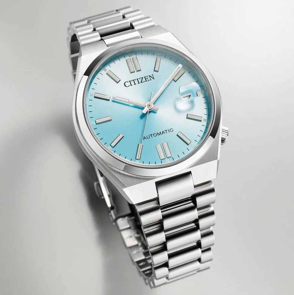 Citizen Tsuyosa 37mm Ice Blue Dial Steel Case Bracelet Watch