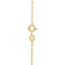 9ct Gold Cross Pendant (Chain Included)