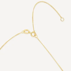 9ct Gold Cross Pendant (Chain Included)