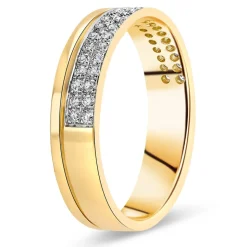 18ct Gold Diamond Wedding Ring