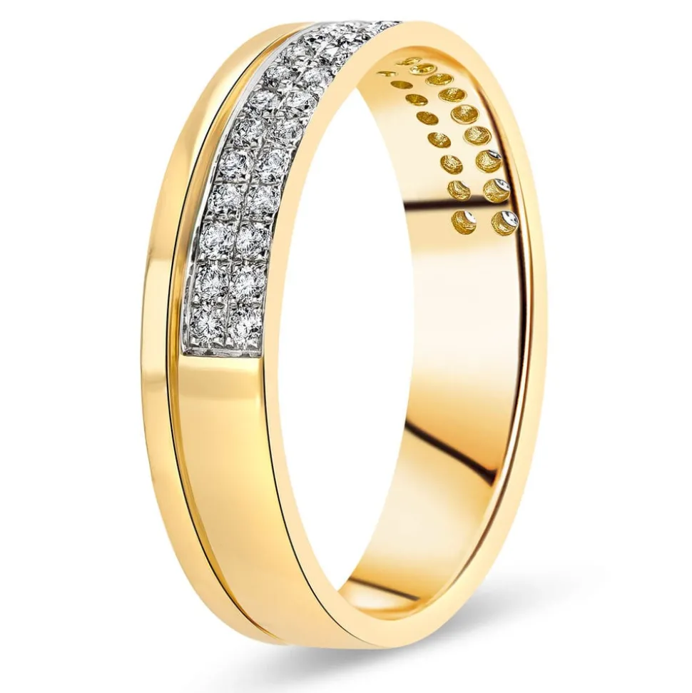 18ct Gold Diamond Wedding Ring