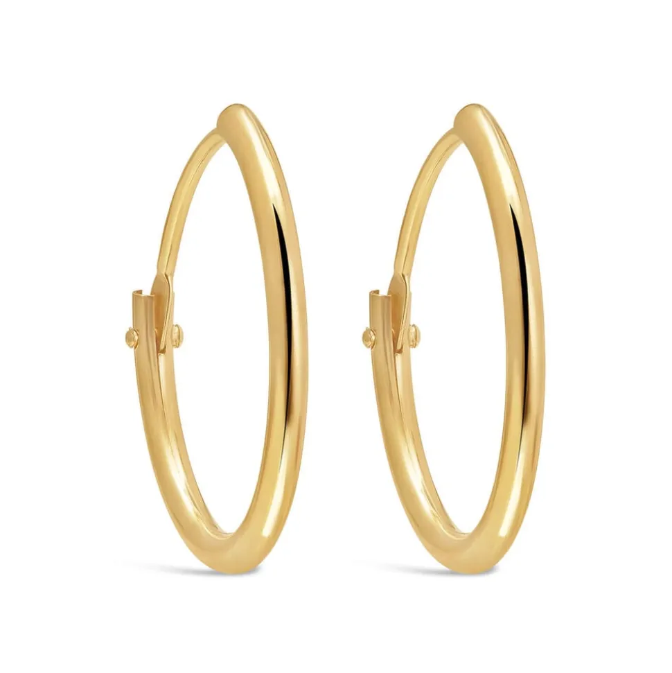 9ct Gold Hoop Earrings