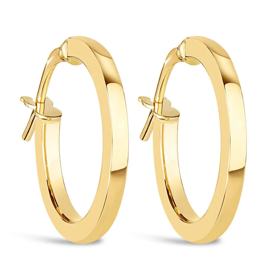 9ct Gold Hoop Earrings
