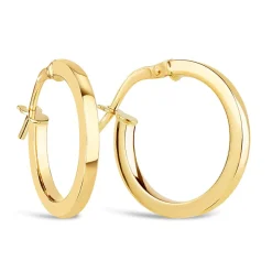 9ct Gold Hoop Earrings