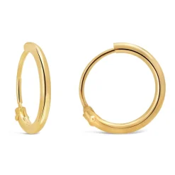 9ct Gold Hoop Earrings